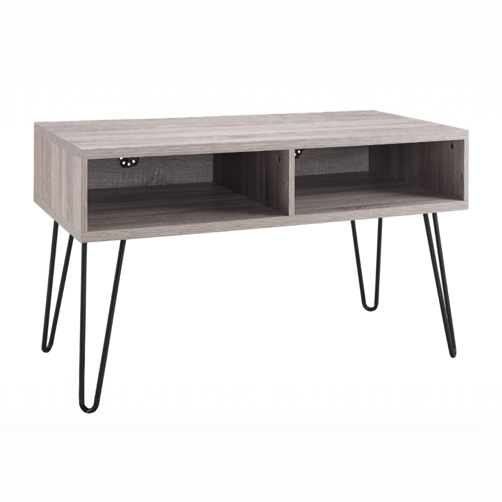 Dorel Owen Retro TV Stand-Weathered Oak