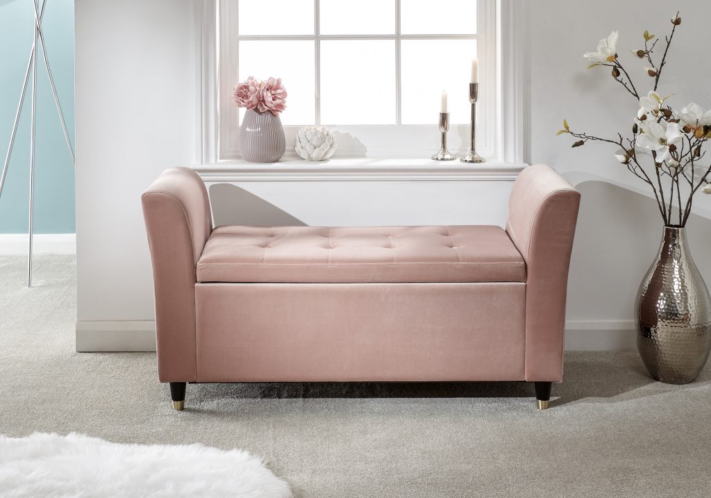 GFW Genoa Window Seat-Blush Pink