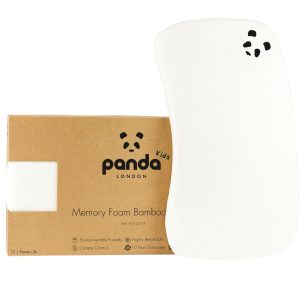 Panda Memory Foam Bamboo Baby Pillow | Bed Sava