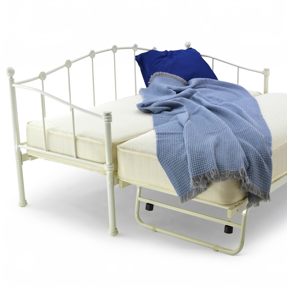 Wholesale Beds Paris Day Bed-Ivory-Small Single
