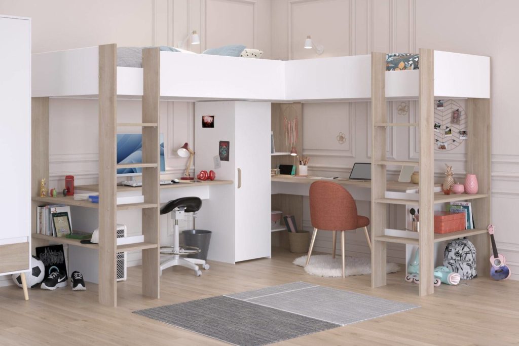 Parisot Alexandra L Shaped High Sleeper
