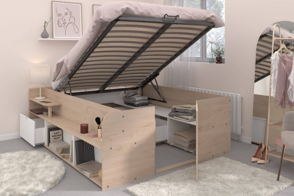 Parisot Travel 3 Storage Bed