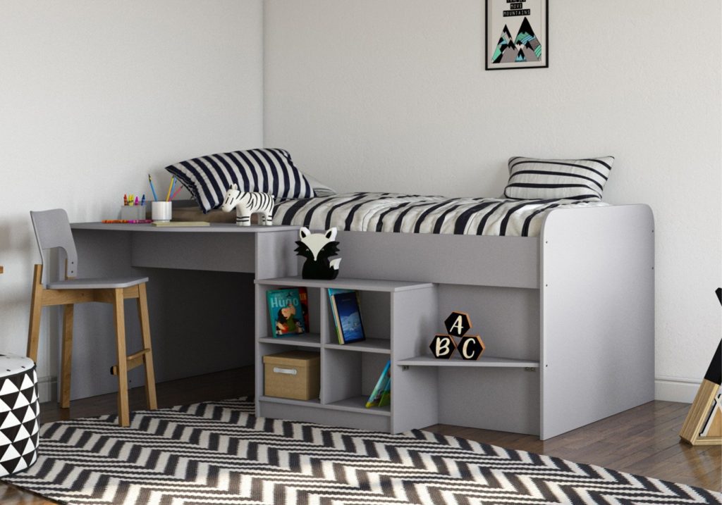 Kidsaw Pilot Cabin Bed Grey