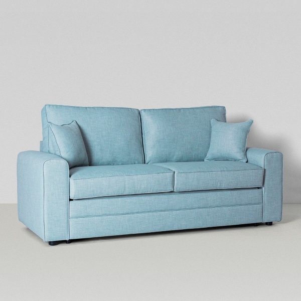 Gainsborough Pisa Sofa Bed Small Linoso Salmon A505 | Bed Sava