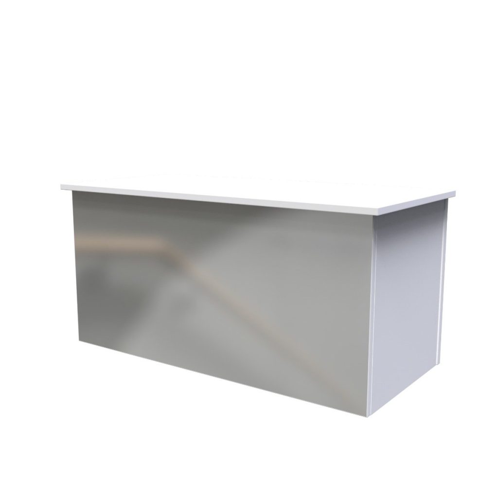 Welcome Furniture Plymouth Blanket Box White Matt