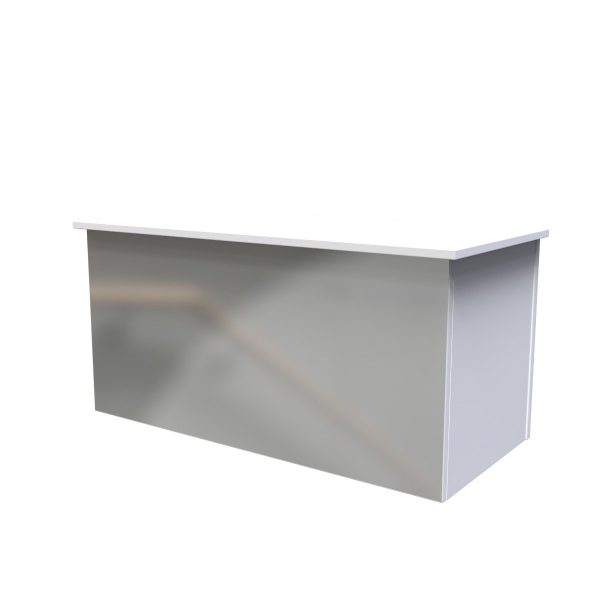 Welcome Furniture Plymouth Blanket Box White Matt | Bed Sava