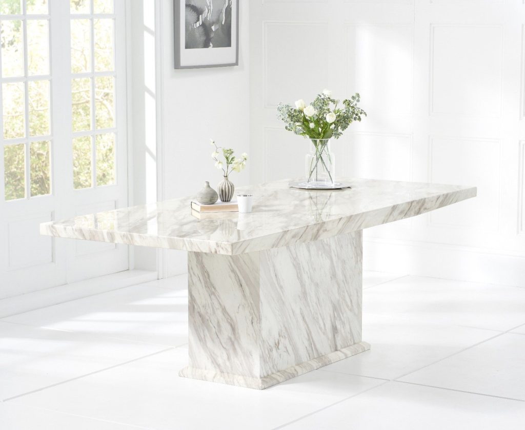 Marino 180cm Marble Dining Table