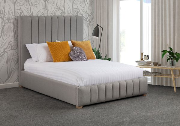 Sweet Dreams Rave Fabric Bed Frame Double | Bed Sava