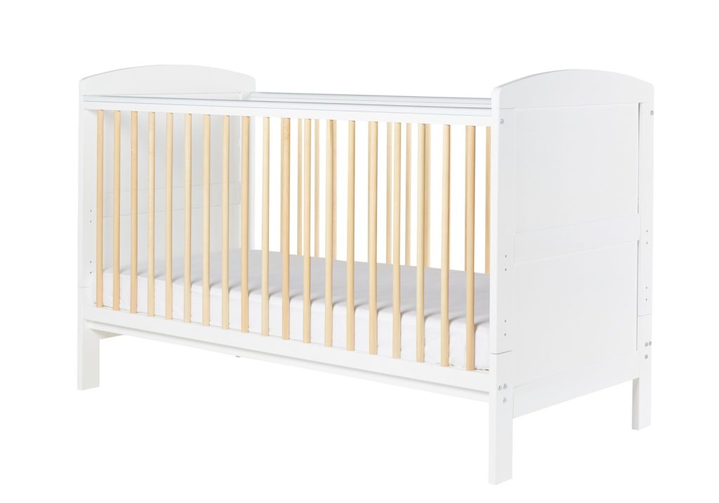 Ickle Bubba Coleby Classic Cot Bed-Scandi White