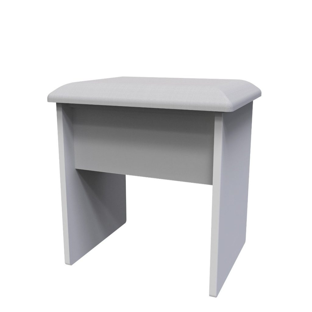 Welcome Furniture Sherwood Stool-Grey Matt