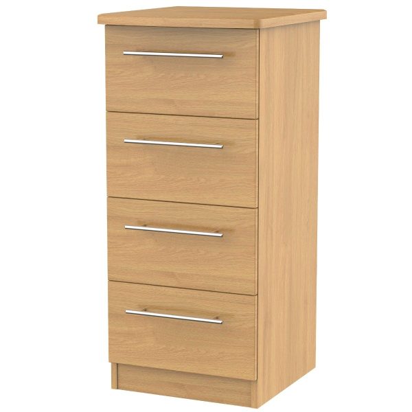 Welcome Furniture Sherwood 4 Drawer Locker | Bed Sava