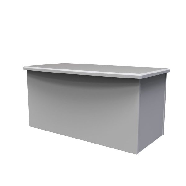 Welcome Furniture Sherwood Blanket Box Grey Matt | Bed Sava