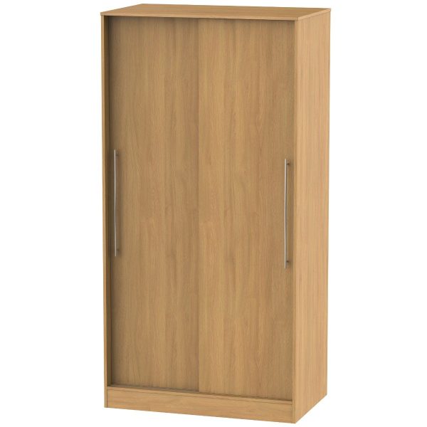 Welcome Furniture Sherwood Sliding Robe Modern Oak | Bed Sava
