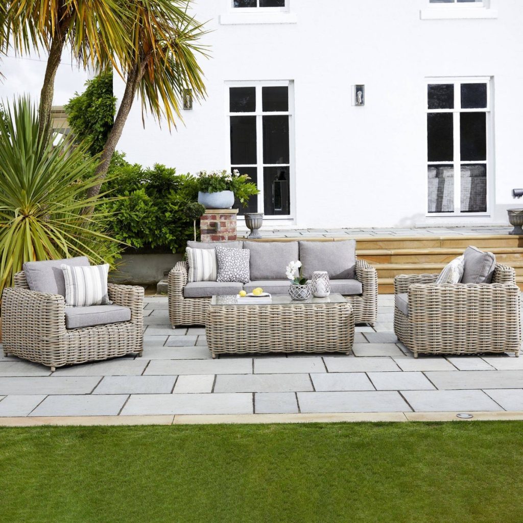 Solace+Co Amalfi Collection Outdoor Five Seater Set