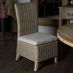Solace+Co Capri Collection Outdoor Dining Chair | Bed Sava