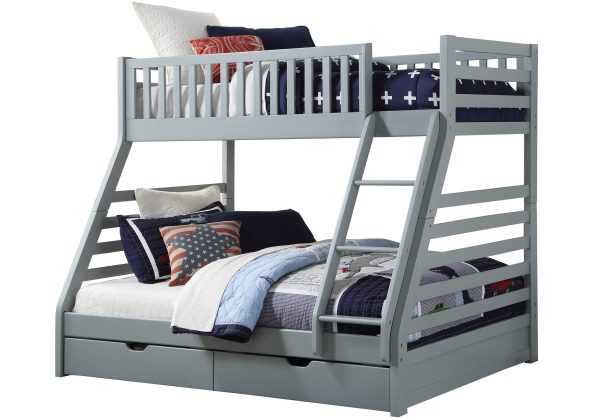 Sweet Dreams States Triple Bunk Bed Grey | Bed Sava