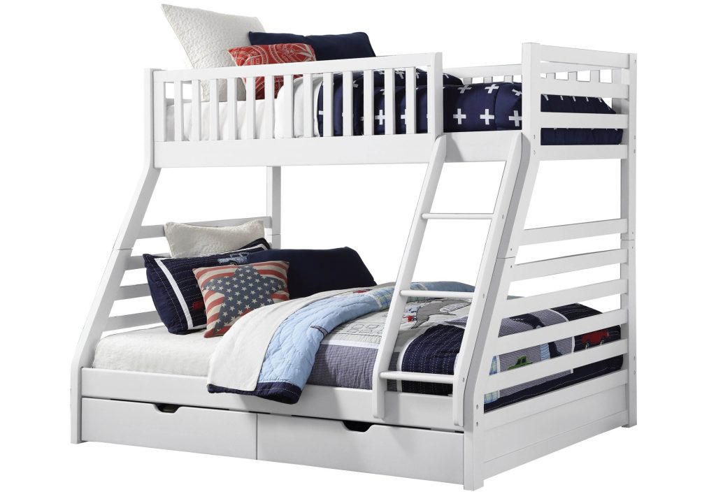 Sweet Dreams States Triple Bunk Bed-White