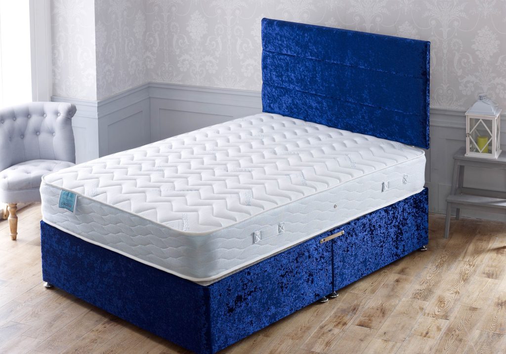 Apollo Stress Free Divan-Small Double-4 Drawers-Sprung Edge