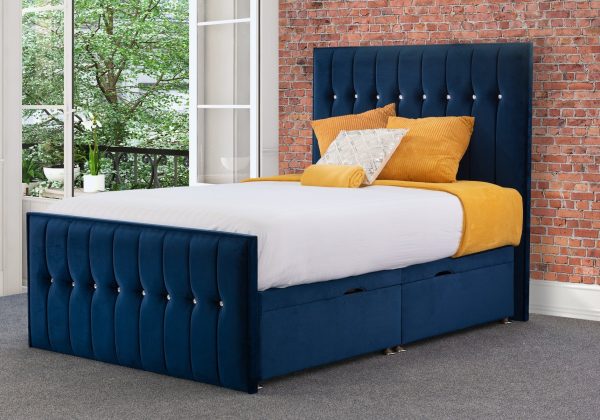 Sweet Dreams Style Sparkle Divan Frame 4 Drawers Kingsize | Bed Sava