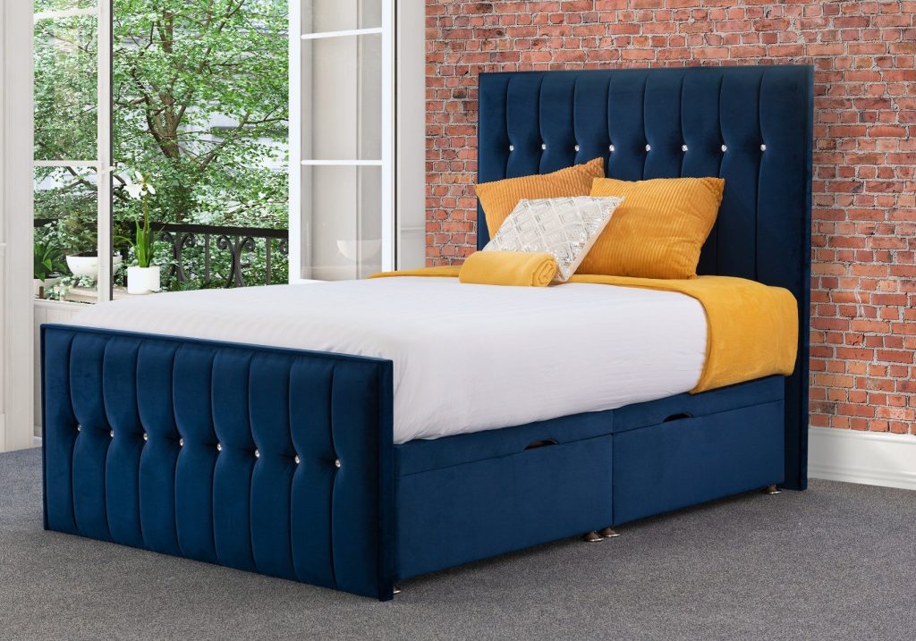 Sweet Dreams Style Sparkle Divan Frame-No Drawers-Kingsize