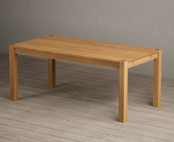Thetford 180cm Oak Dining Table | Bed Sava