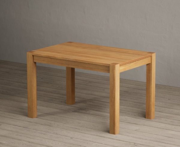 Thetford 120cm Oak Dining Table | Bed Sava