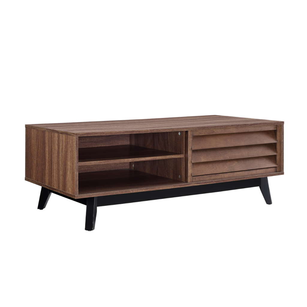 Dorel Vaughn Coffee Table-Walnut