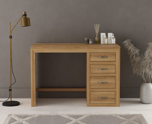 Tilt Solid Oak Dressing Table | Bed Sava