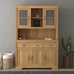 Tilt Solid Oak Large Dresser | Bed Sava