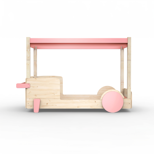 Mathy By Bols Discovery 1 Canopy Bed Very Light Pink | Bed Sava