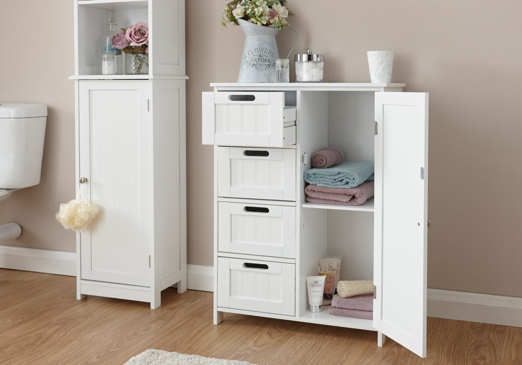 GFW Colonial Multi Cabinet -White