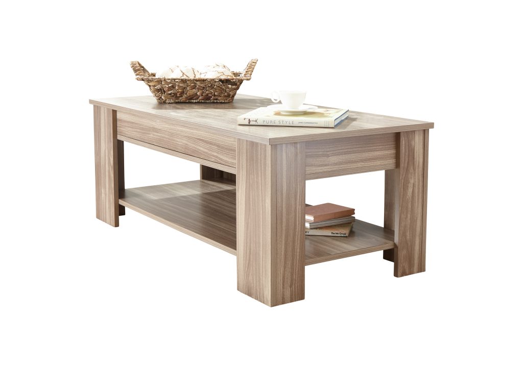 GFW Lift Up Coffee Table -Walnut
