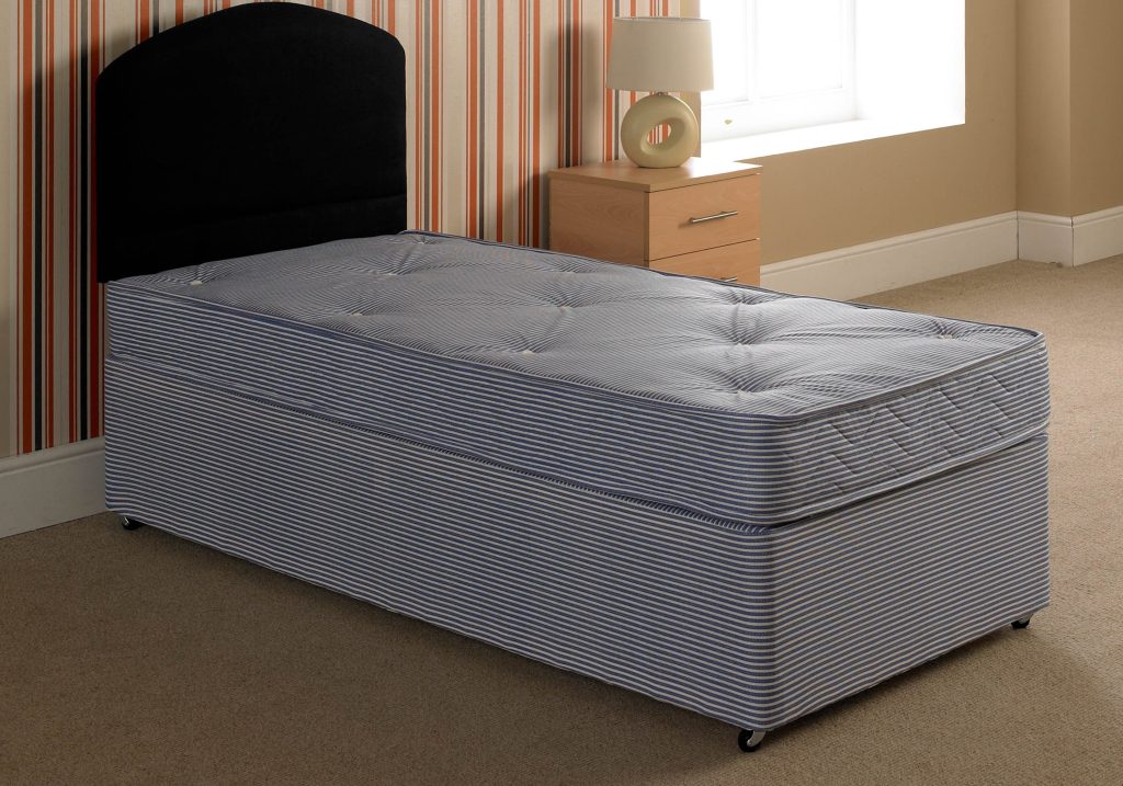 Apollo Warren Contract Divan Bed-Platform Top-Slide Door-Small Single