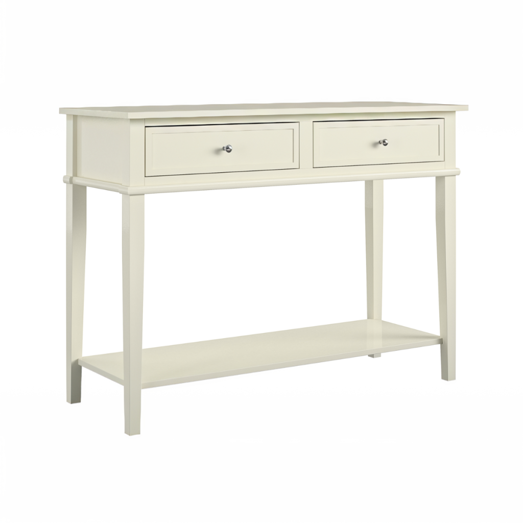 Dorel Franklin Console Table-White
