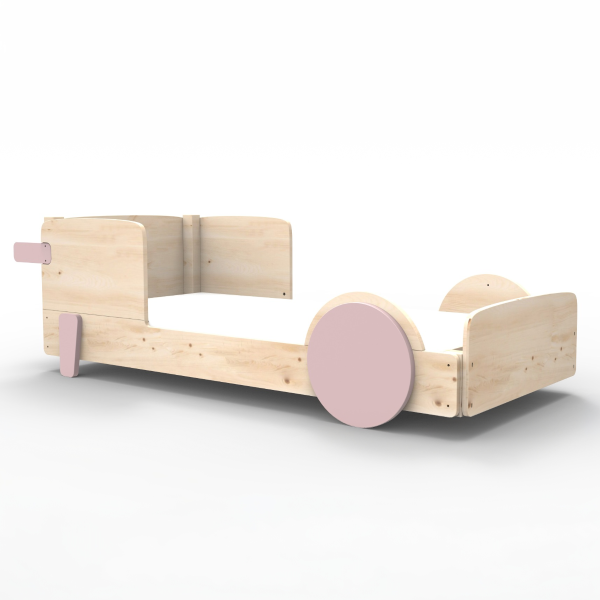 Mathy by Bols Discovery 1 Single Bed Winter Pink | Bed Sava
