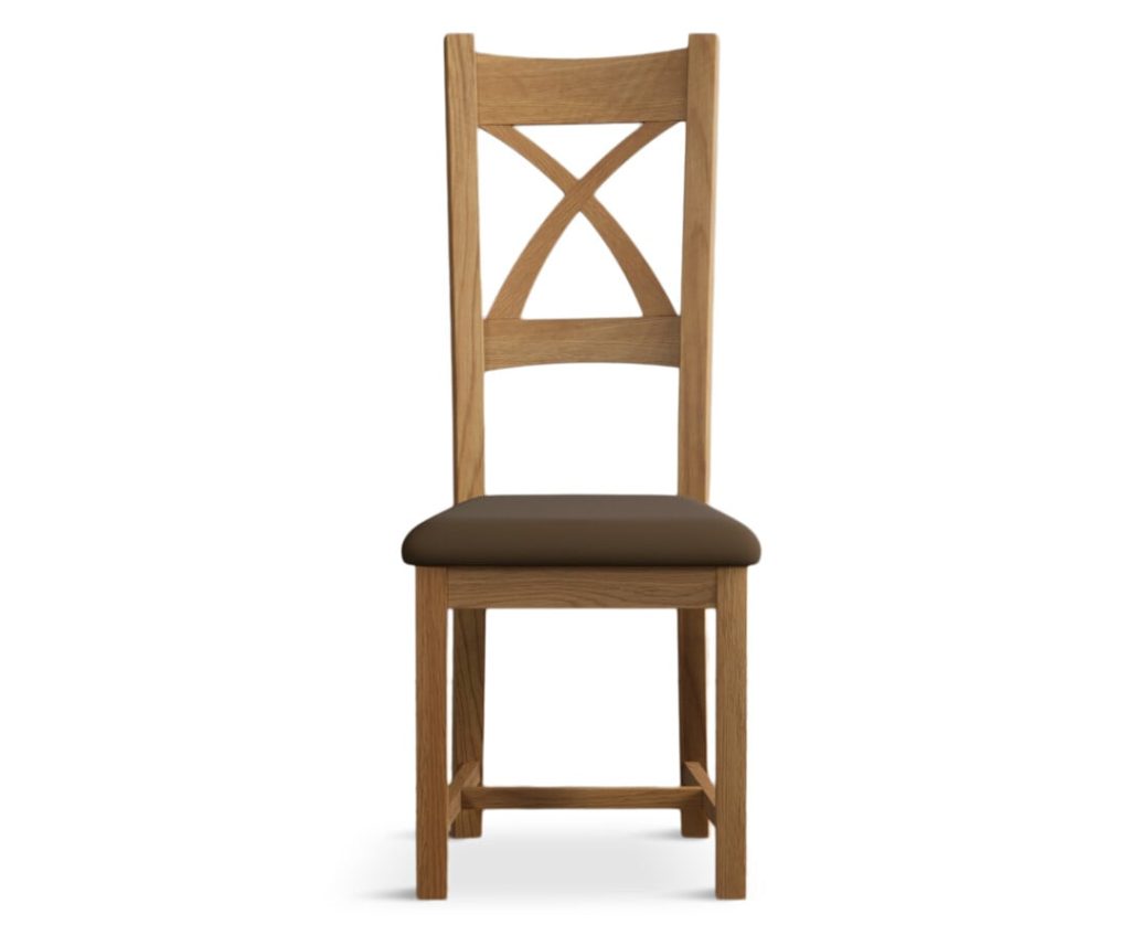 Black Natural Solid Oak Chairs