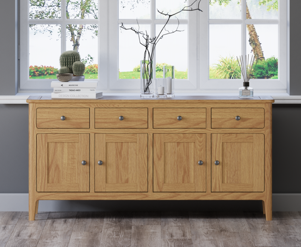 Loxton Solid Oak Extra Large Sideboard
