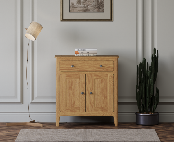 Loxton Solid Oak Hallway Sideboard | Bed Sava
