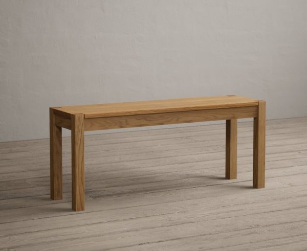 York Solid Oak Bench | Bed Sava