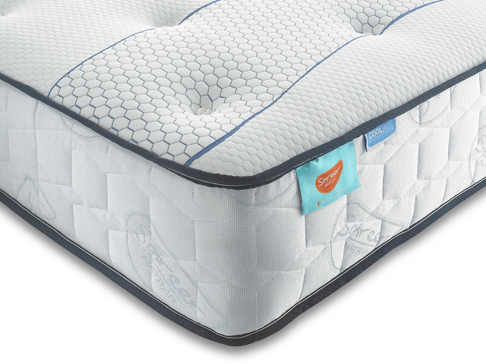 Sareer Cool Blue Memory Pocket Mattress -Kingsize