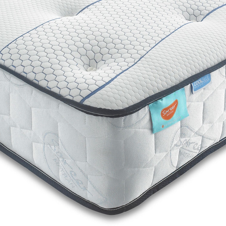 Sareer Cool Blue Memory Pocket Mattress -Single