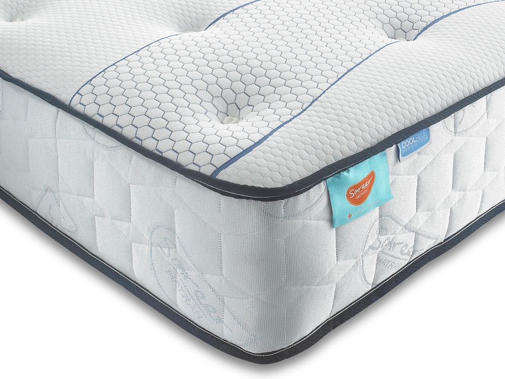 Sareer Cool Blue Memory Coil Mattress -Kingsize