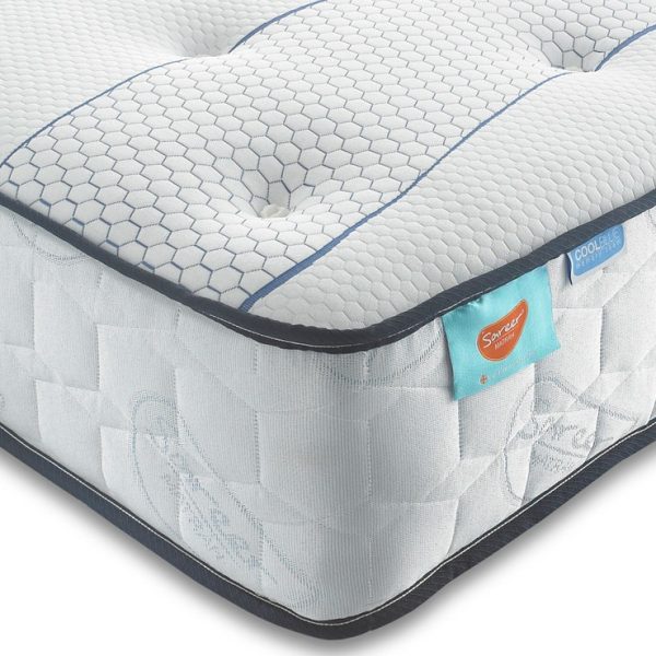 Sareer Cool Blue Memory Coil Mattress  Single | Bed Sava