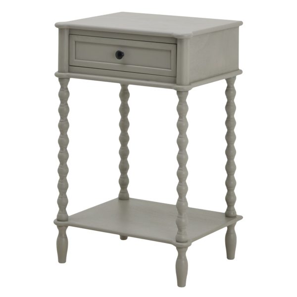 The Camden Collection One Drawer Side Table | Bed Sava