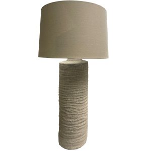 Tall Tuscan Grey Lamp | Bed Sava