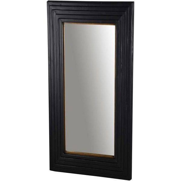 Lennox Black Wall Mirror | Bed Sava