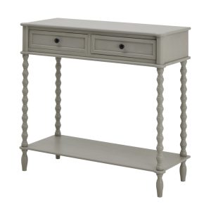 The Camden Collection Two Drawer Console Table | Bed Sava