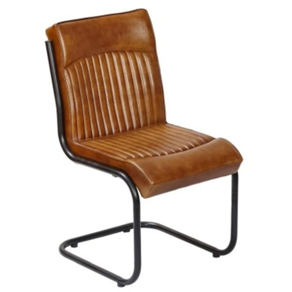 Billy Leather Dining Chair | Bed Sava