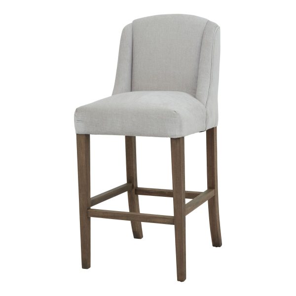 Compton Grey Barstool | Bed Sava