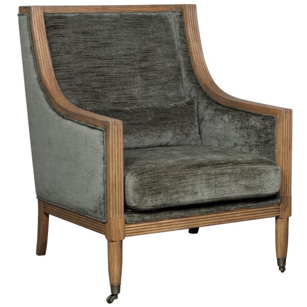 Albury Olive Armchair | Bed Sava